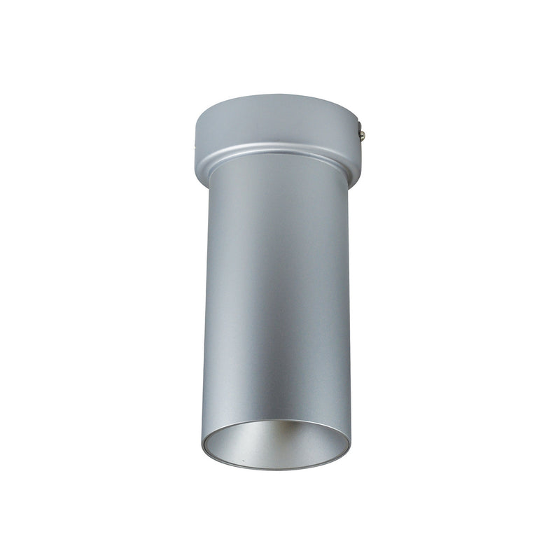Nora Lighting NYLM-3SC27XSSLE4 25W Ilene Cyl Surf Mount 60/38, Silver