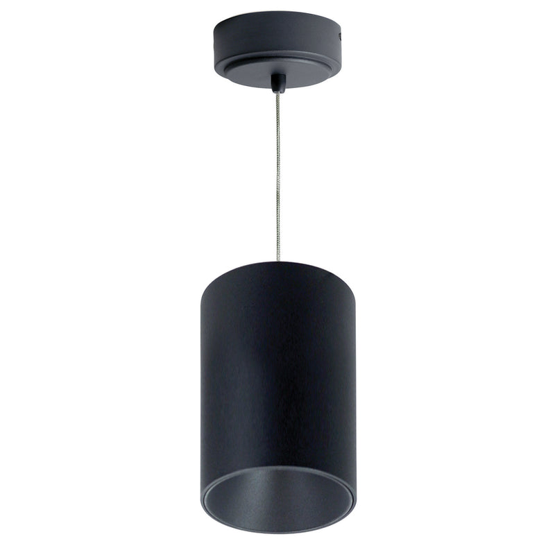 Nora Lighting NYLM-5C35XBBLE4 Cable Mount Mini Cylinder, Black