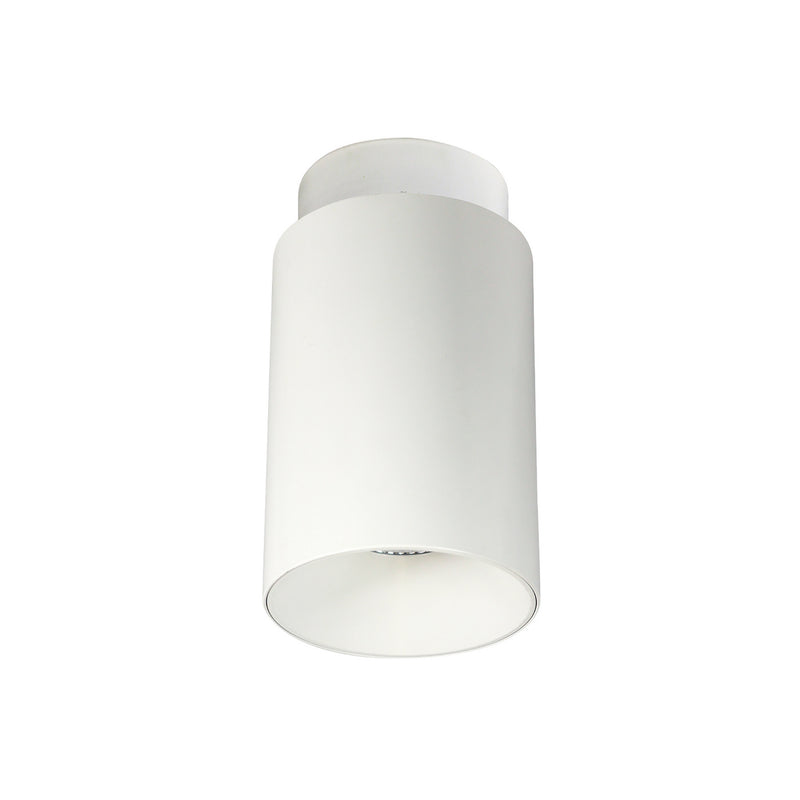 Nora Lighting NYLM-5SC40XWWLE4 35W Ilene Cyl Surf Mount 42/28, White