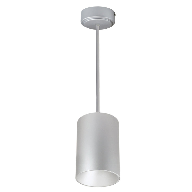 Nora Lighting NYLM-5ST40XSSLE4/36 Stem Mount Mini Cylinder, Silver