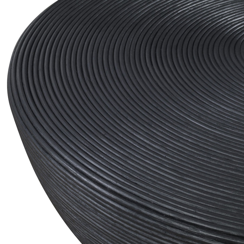 Uttermost 22919 Coffee Table, Black Stain