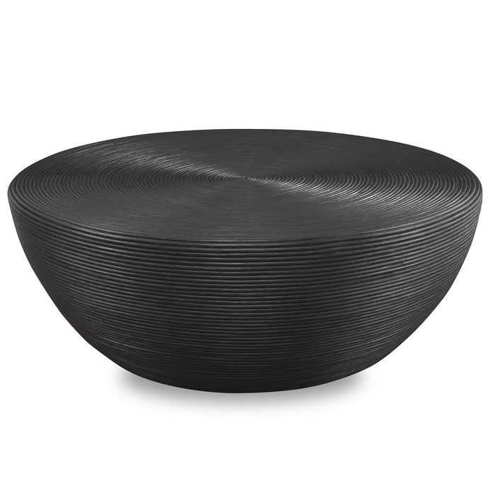Uttermost 22919 Coffee Table, Black Stain