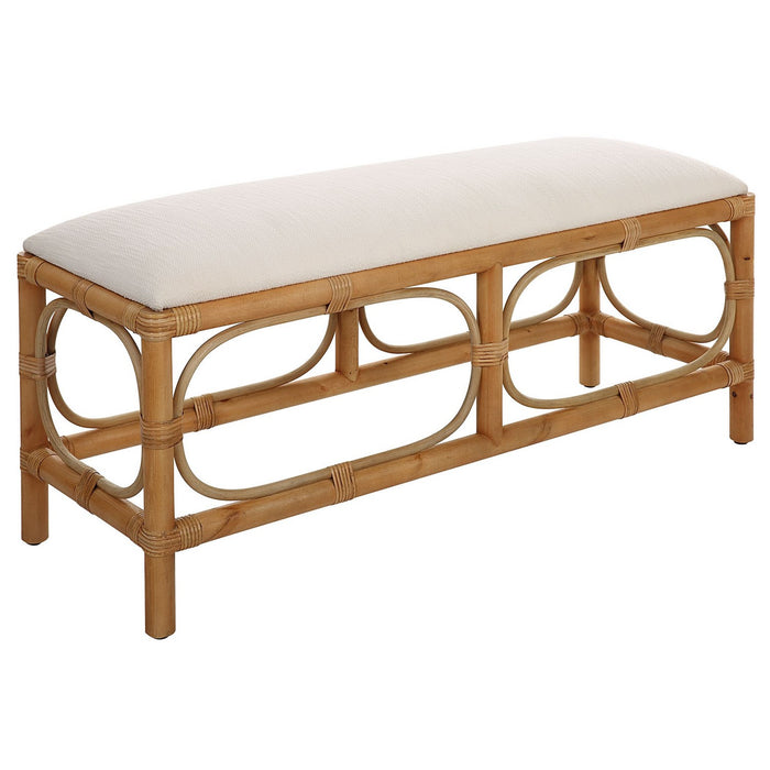 Uttermost 23755 Bench, Solid Wood