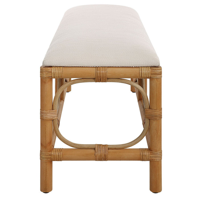 Uttermost 23755 Bench, Solid Wood