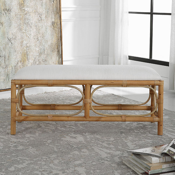 Uttermost 23755 Bench, Solid Wood