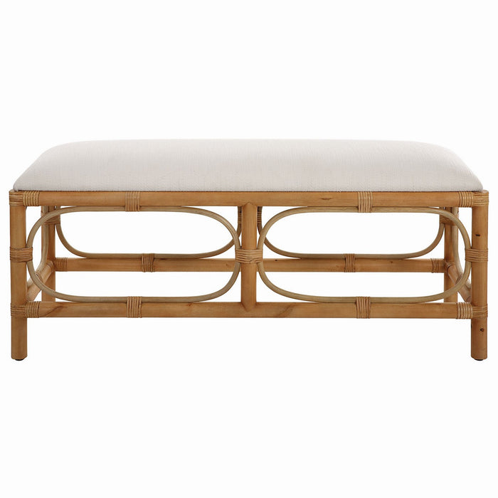 Uttermost 23755 Bench, Solid Wood