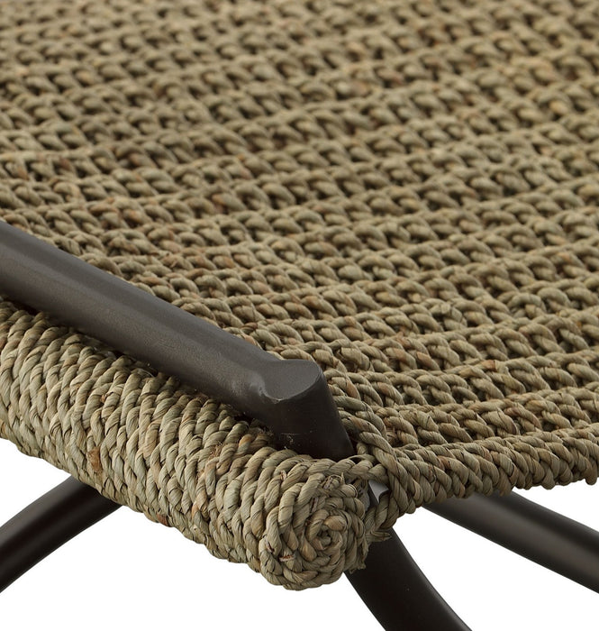 Uttermost 23770 Bench, Brushed Gunmetal