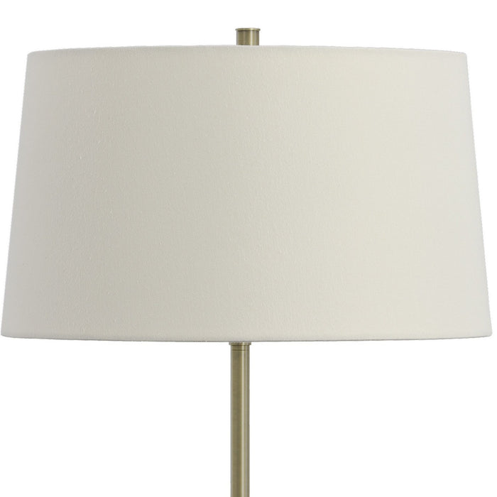 Uttermost 30199-1 One Light Floor Lamp, Antique Brass