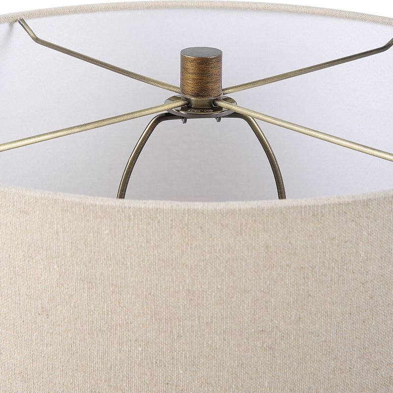 Uttermost 30230 One Light Table Lamp, Rustic Bronze