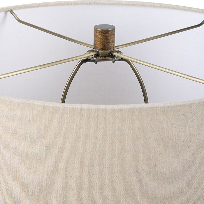 Uttermost 30230 One Light Table Lamp, Rustic Bronze