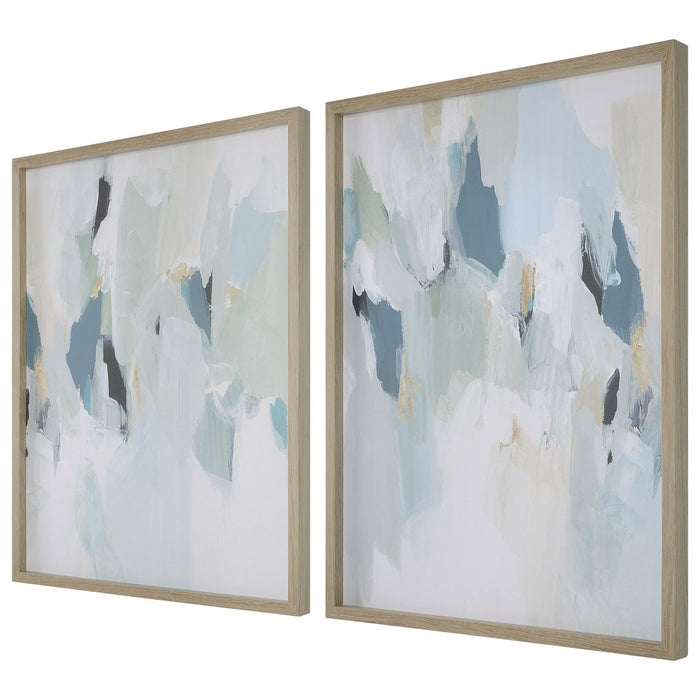 Uttermost 32282 Prints Set/2, Gray Washed Pine