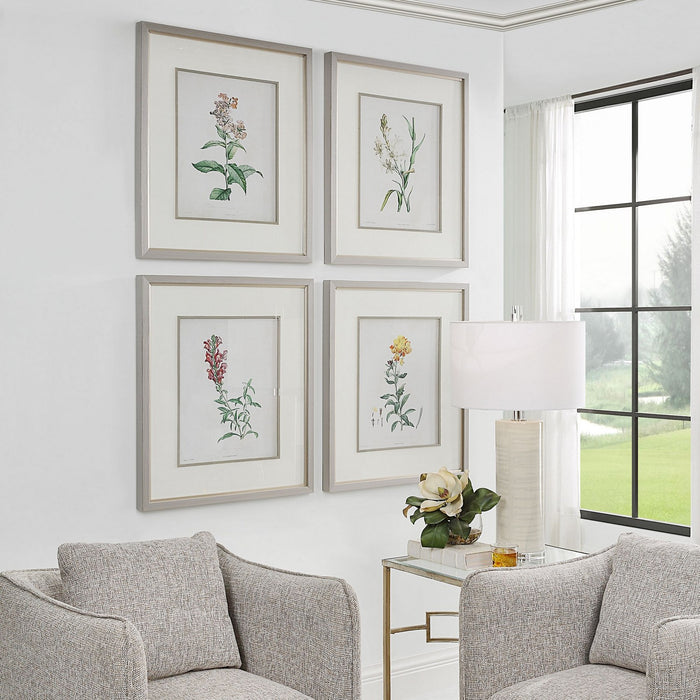 Uttermost 32285 Framed Prints Set/4, Gray