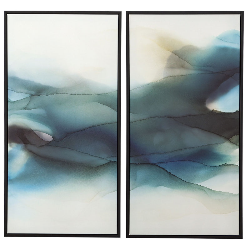 Uttermost 32305 Wall Art Set/2, Black