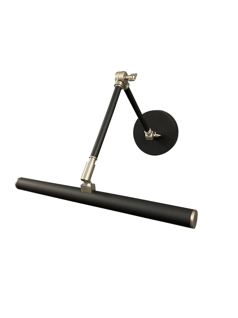 House of Troy DALEDZ14-BLKSN LED Picture Light, Black/Satin Nickel