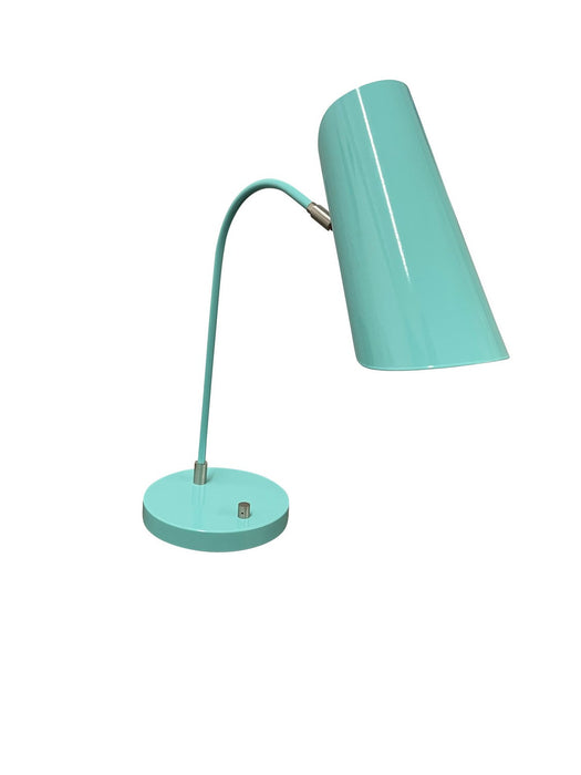 House of Troy L350-MTSN One Light Table Lamp, Mint/Satin Nickel