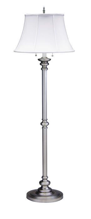 House of Troy N601-PTR Two Light Floor Lamp, Pewter