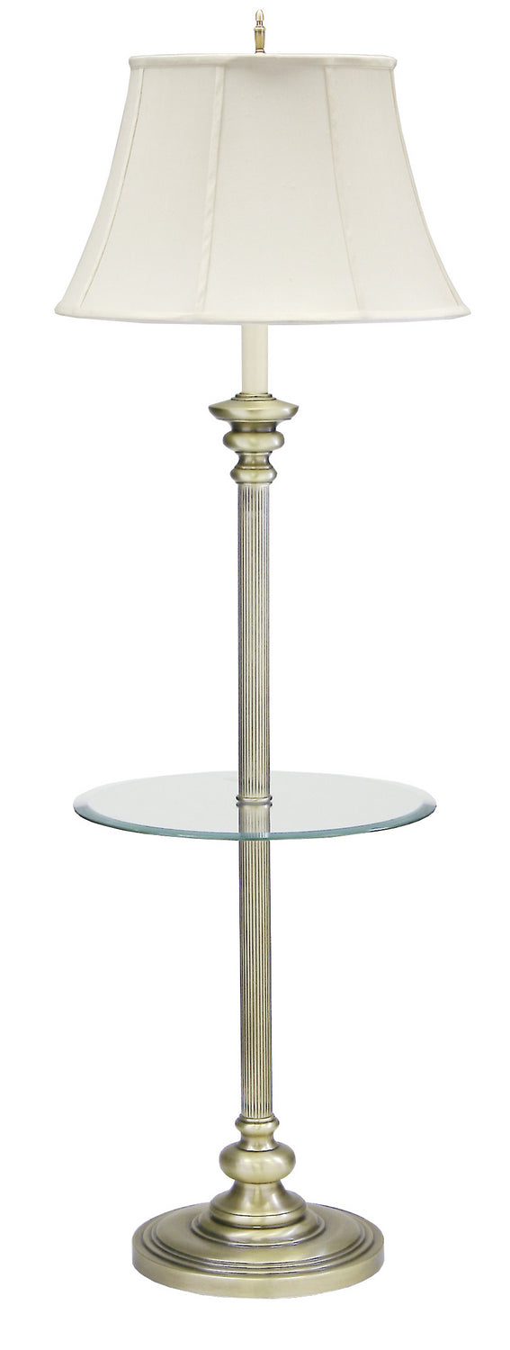 House of Troy N602-AB One Light Floor Lamp, Antique Brass