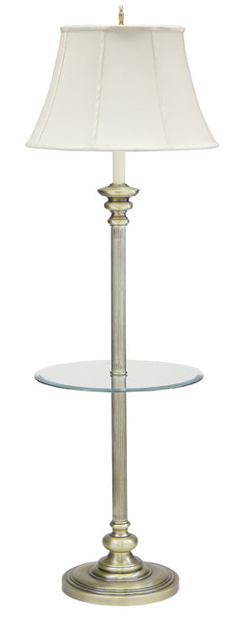 House of Troy N602-AB One Light Floor Lamp, Antique Brass