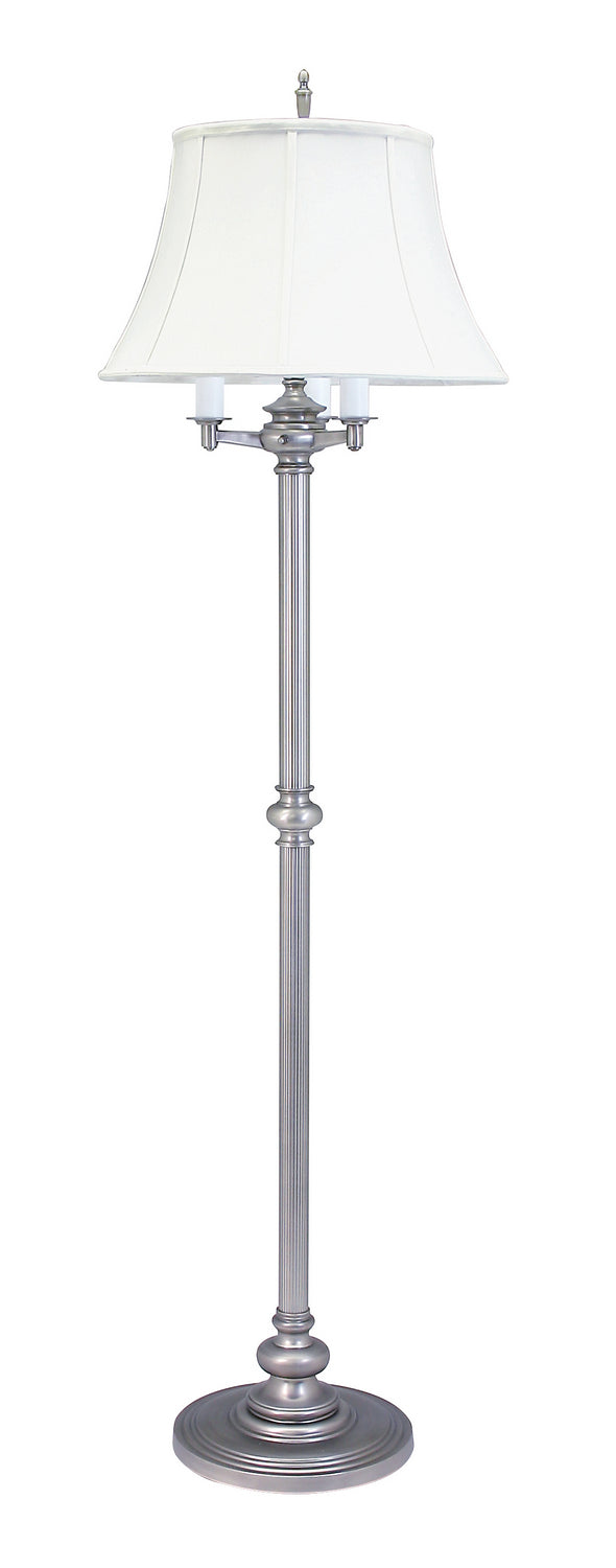House of Troy N603-PTR Four Light Floor Lamp, Pewter