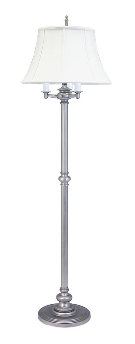 House of Troy N603-PTR Four Light Floor Lamp, Pewter
