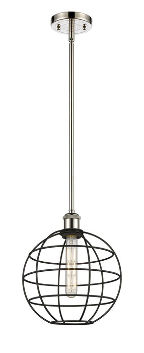 Innovations 516-1S-PN-CE-10-BK LED Pendant, Polished Nickel