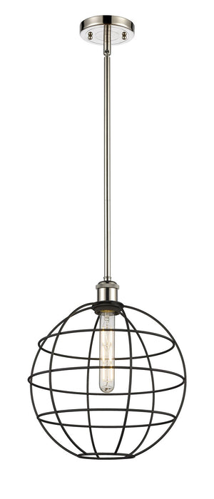 Innovations 516-1S-PN-CE-12-BK LED Pendant, Polished Nickel