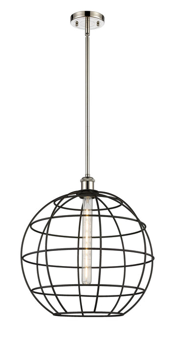 Innovations 516-1S-PN-CE-16-BK LED Pendant, Polished Nickel