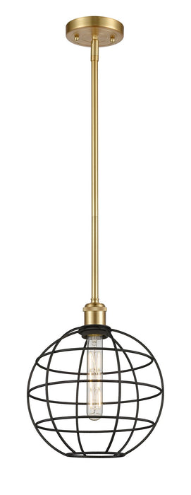Innovations 516-1S-SG-CE-10-BK LED Pendant, Satin Gold
