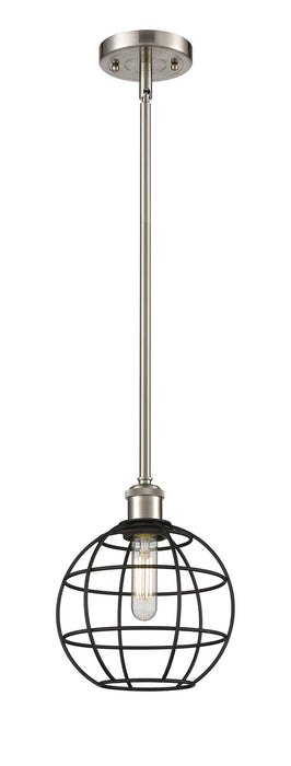 Innovations 516-1S-SN-CE-8-BK LED Pendant, Satin Nickel