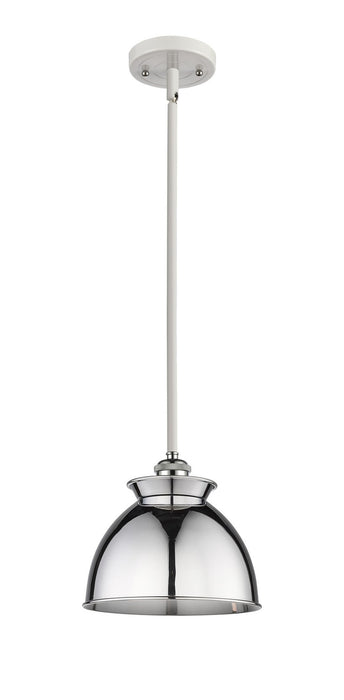 Innovations 516-1S-WPC-M14-PC One Light Pendant, White Polished Chrome