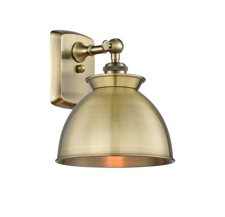 Innovations 516-1W-AB-M14-AB One Light Wall Sconce, Antique Brass