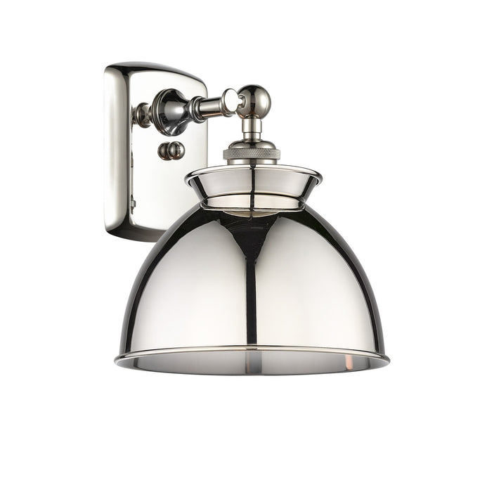 Innovations 516-1W-PN-M14-PN One Light Wall Sconce, Polished Nickel