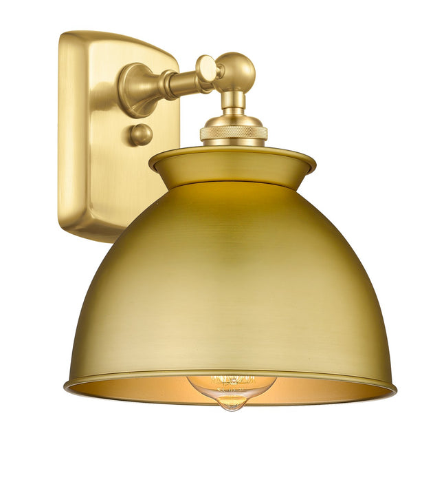 Innovations 516-1W-SG-M14-SG One Light Wall Sconce, Satin Gold