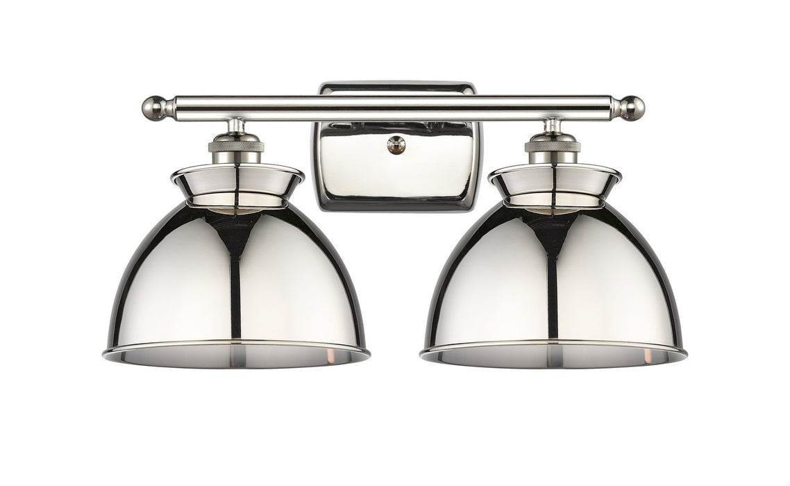 Innovations 516-2W-PN-M14-PN Two Light Bath Vanity, Polished Nickel