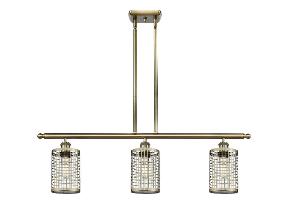 Innovations 516-3I-AB-M18-AB LED Pendant, Antique Brass