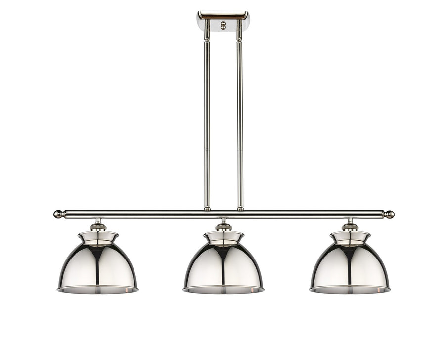 Innovations 516-3I-PN-M14-PN Three Light Island Pendant, Polished Nickel