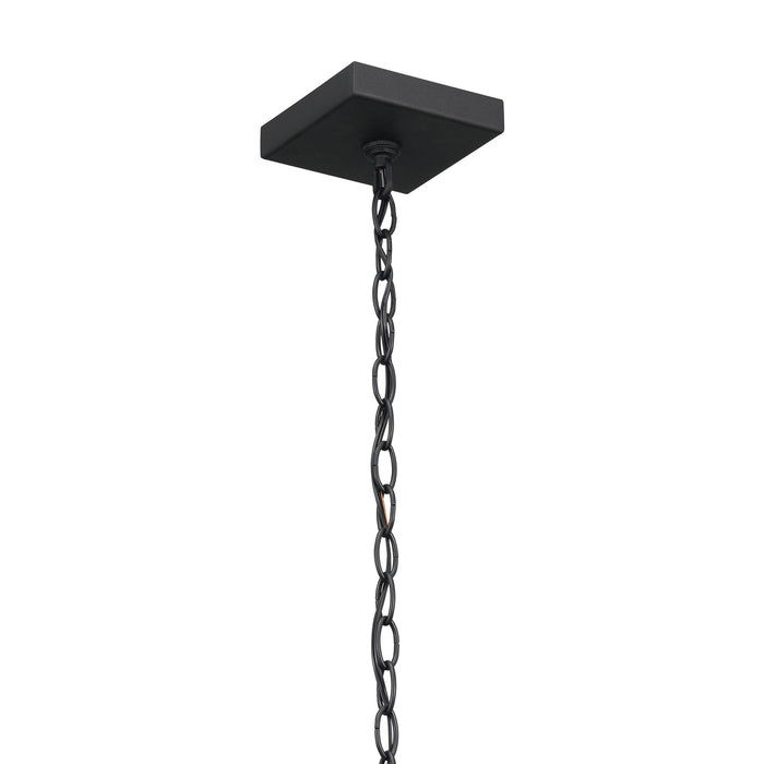 Kichler 59008BKT One Light Outdoor Pendant / Semi Flush, Black Textured