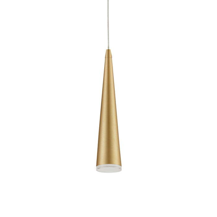 Kuzco Lighting 401214BG-LED LED Pendant, Brushed Gold