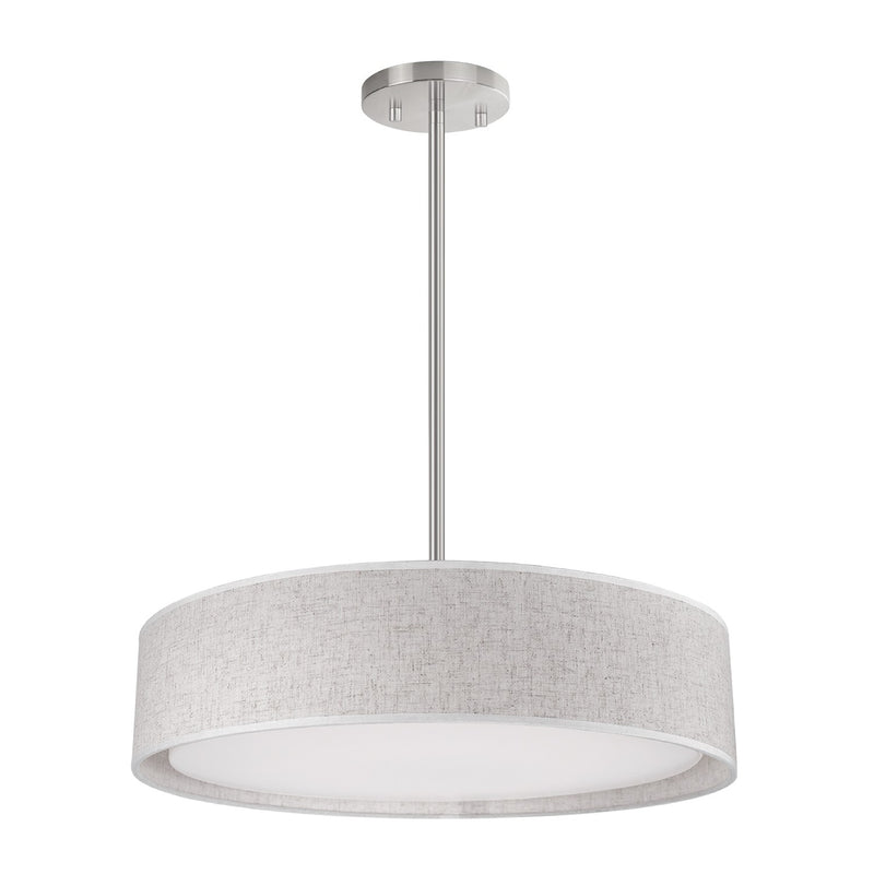 Kuzco Lighting PD7920-BE LED Pendant, Beige|Black|Black Organza|Gray|White|White Organza