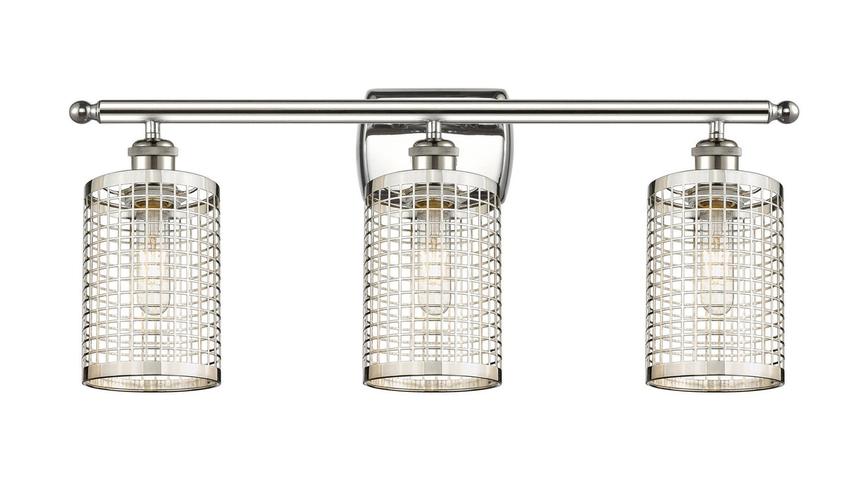 Innovations 516-3W-PN-M18-PN LED Bath Vanity, Polished Nickel