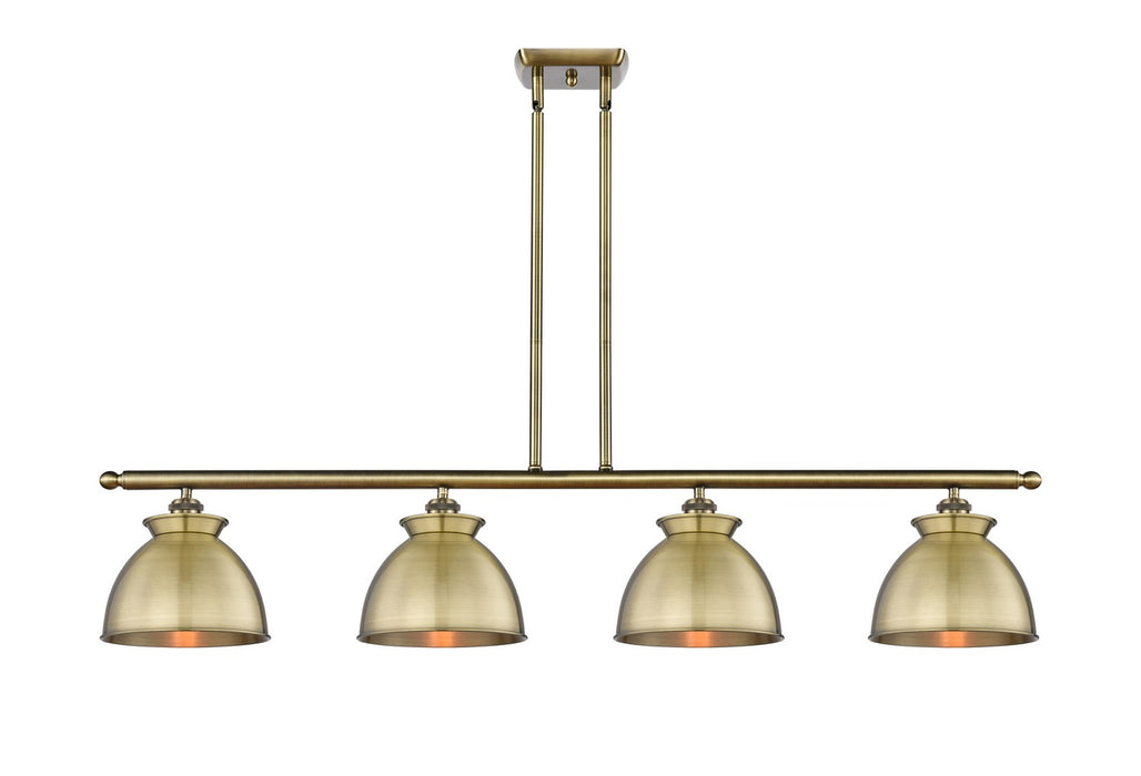 Innovations 516-4I-AB-M14-AB Four Light Island Pendant, Antique Brass