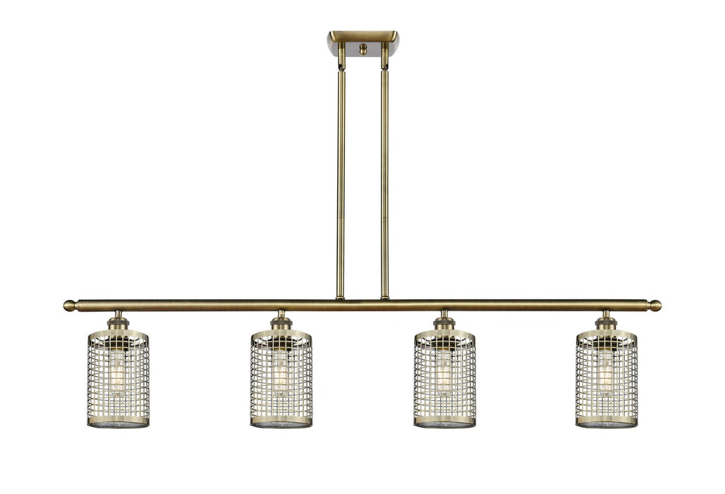 Innovations 516-4I-AB-M18-AB LED Pendant, Antique Brass