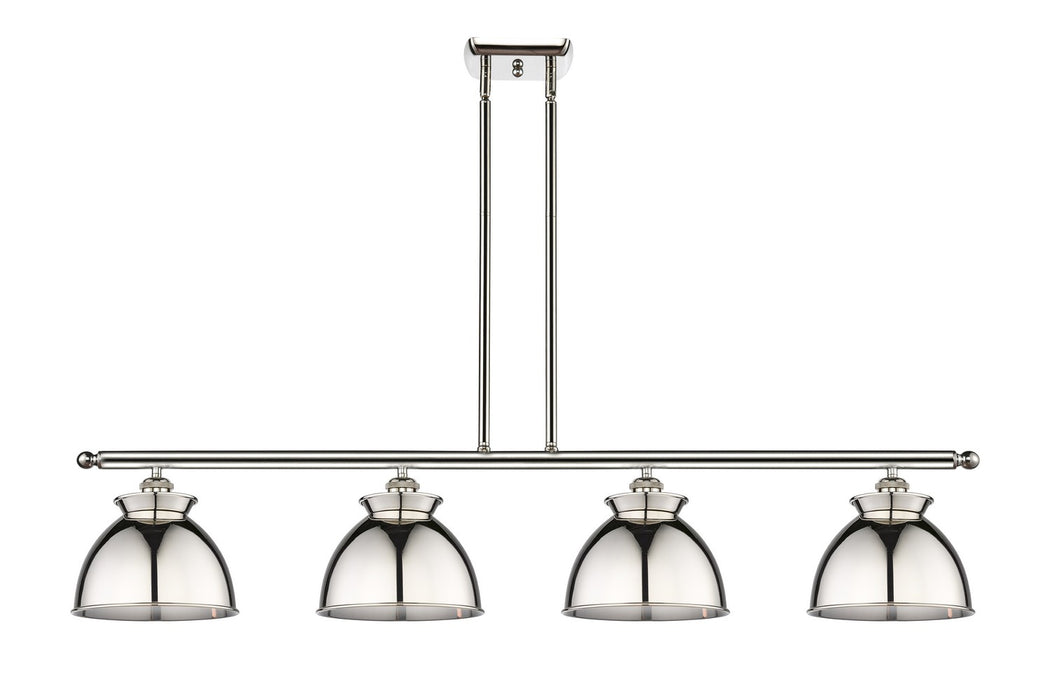 Innovations 516-4I-PN-M14-PN Four Light Island Pendant, Polished Nickel