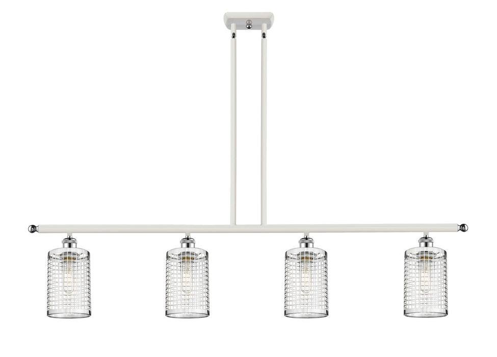 Innovations 516-4I-WPC-M18-PC LED Pendant, White Polished Chrome