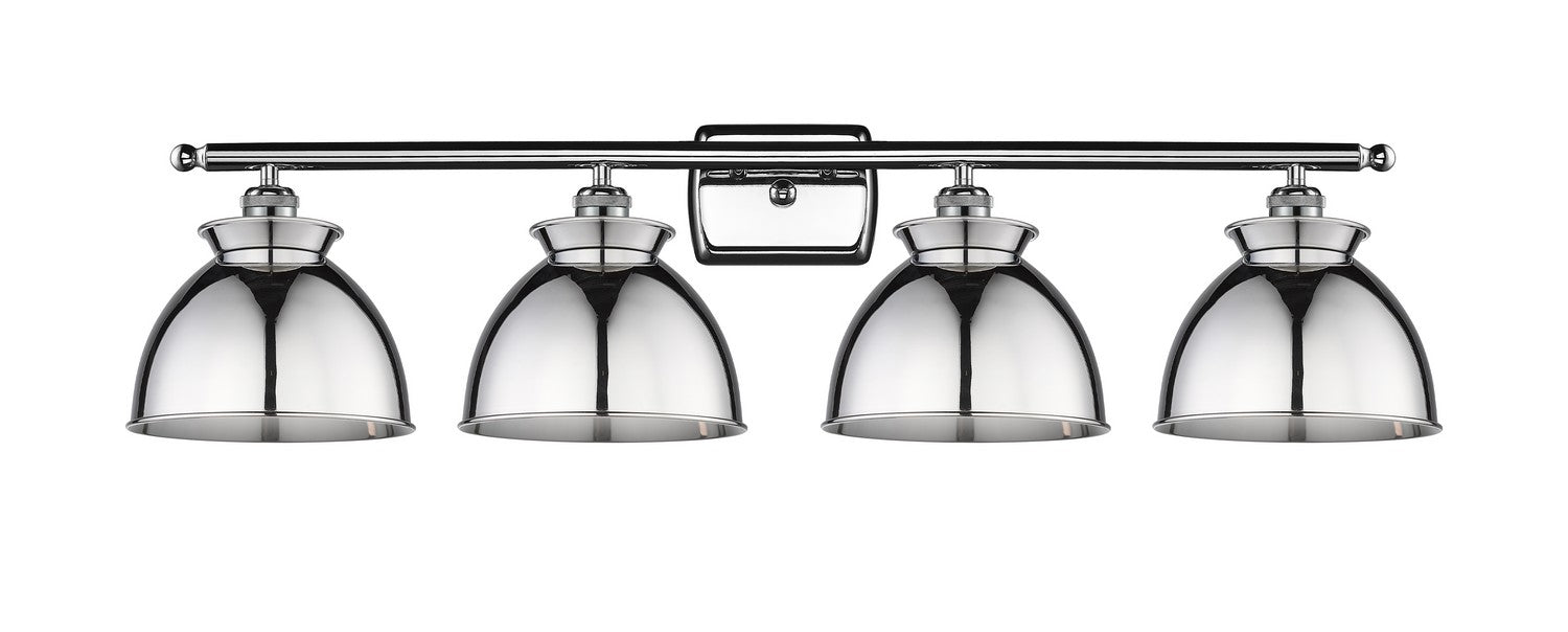 Innovations 516-4W-PC-M14-PC Four Light Bath Vanity, Polished Chrome