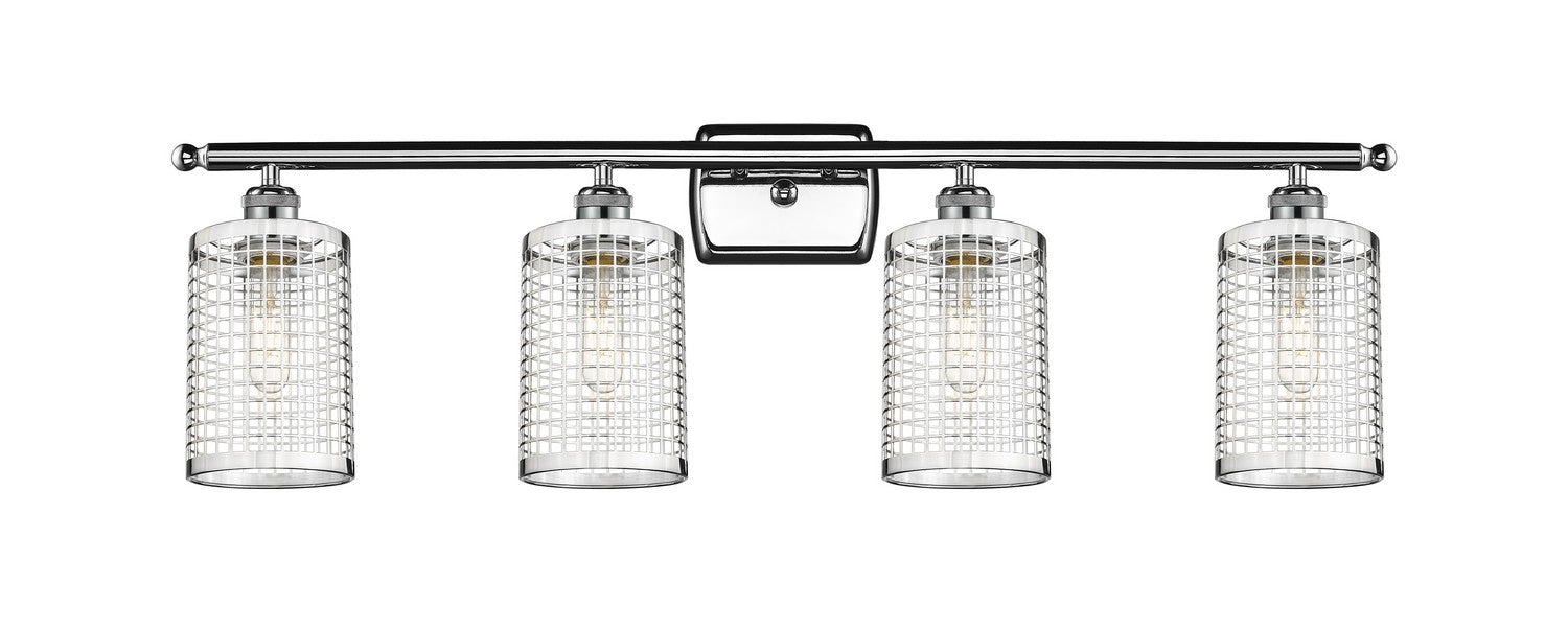 Innovations 516-4W-PC-M18-PC LED Bath Vanity, Polished Chrome