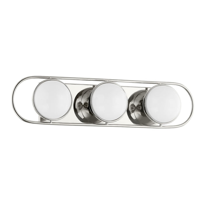 Mitzi H783303-PN Three Light Bath and Vanity, Polished Nickel