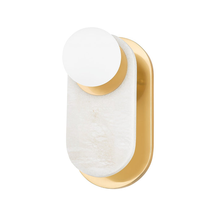 Mitzi H797301-AGB One Light Bath and Vanity, Aged Brass