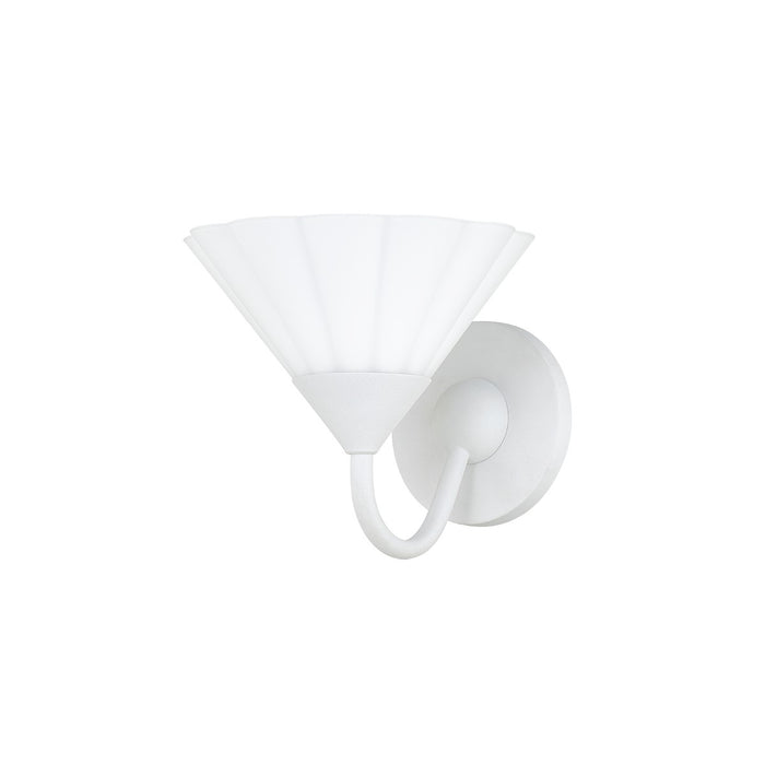 Mitzi H817101-TWH One Light Wall Sconce, Textured White