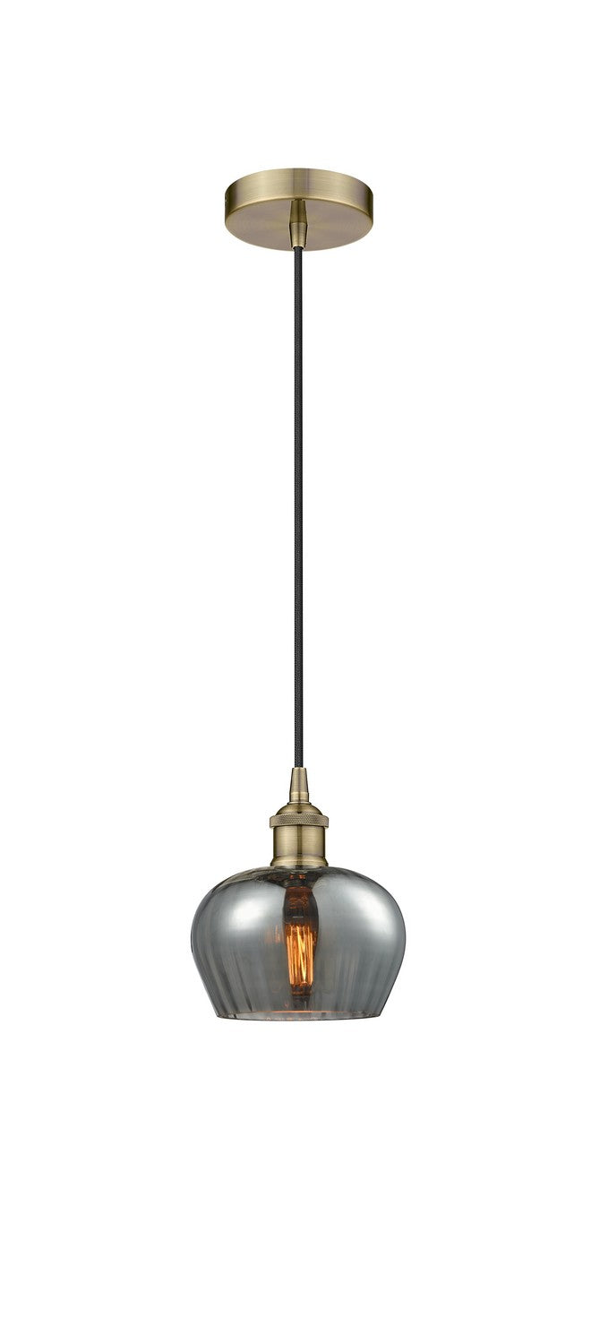 Innovations 616-1P-AB-G93 One Light Pendant, Antique Brass